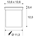 Dimensioned drawing