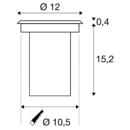 Dimensioned drawing