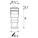 Dimensioned drawing