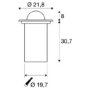 Dimensioned drawing