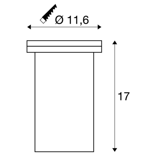 Dimensioned drawing