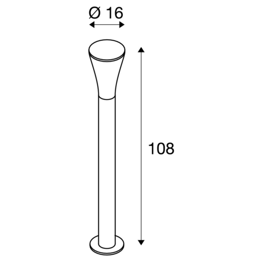 Dimensioned drawing