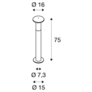 Dimensioned drawing