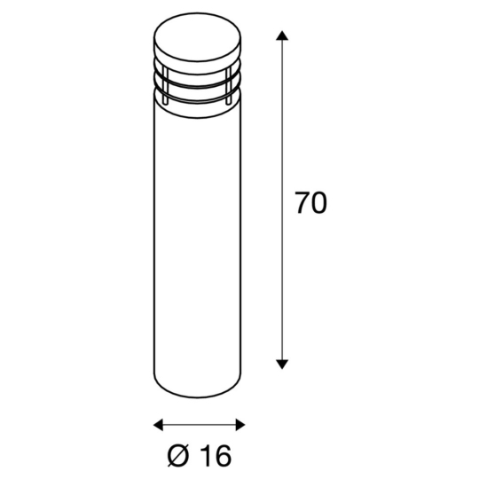 Dimensioned drawing