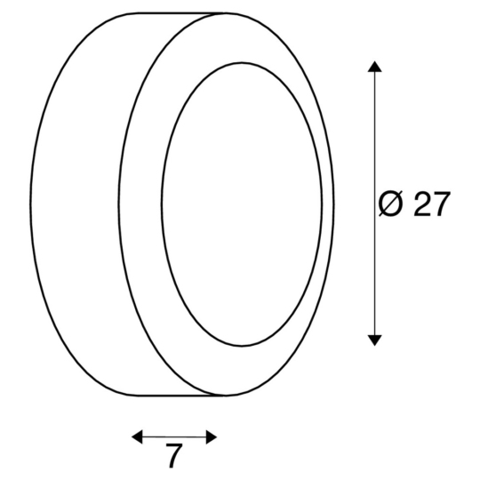 Dimensioned drawing