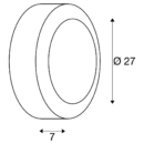 Dimensioned drawing