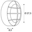 Dimensioned drawing