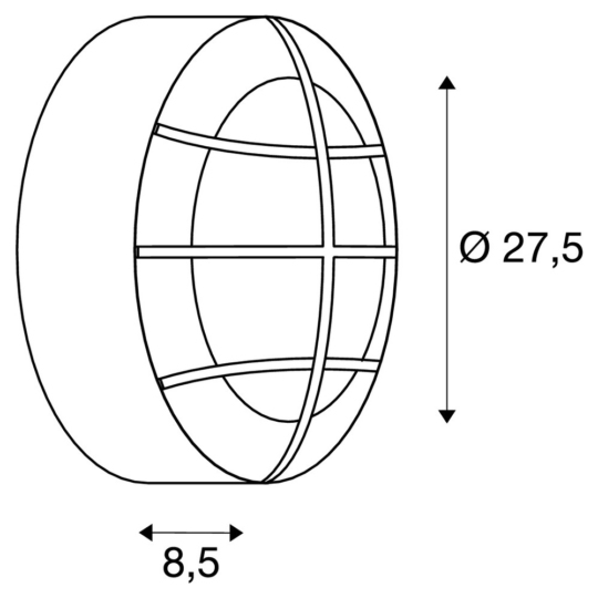 Dimensioned drawing