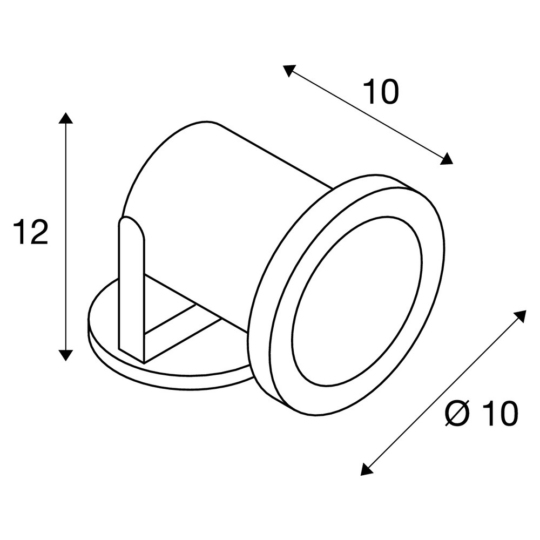 Dimensioned drawing