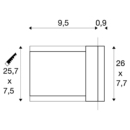 Dimensioned drawing