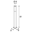 Dimensioned drawing