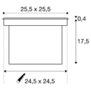 Dimensioned drawing