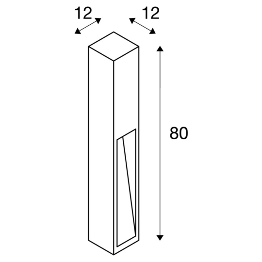 Dimensioned drawing