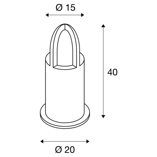 Dimensioned drawing