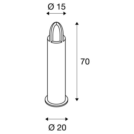 Dimensioned drawing