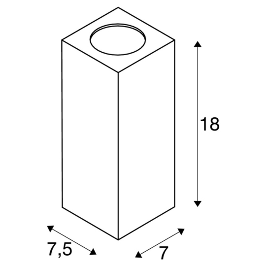 Dimensioned drawing