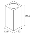 Dimensioned drawing