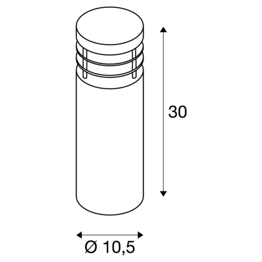 Dimensioned drawing