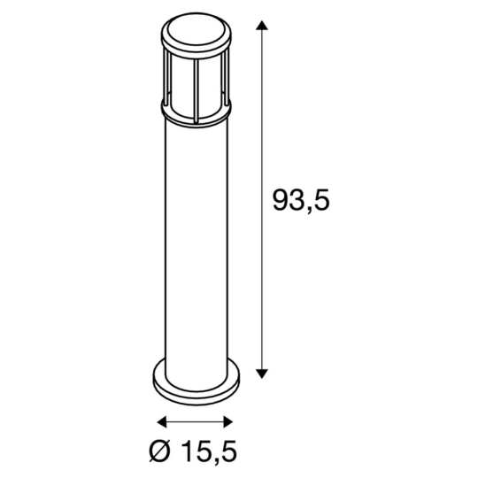 Dimensioned drawing