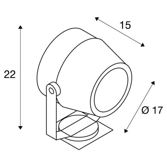 Dimensioned drawing