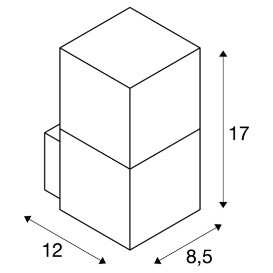 Dimensioned drawing