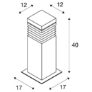 Dimensioned drawing