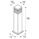 Dimensioned drawing