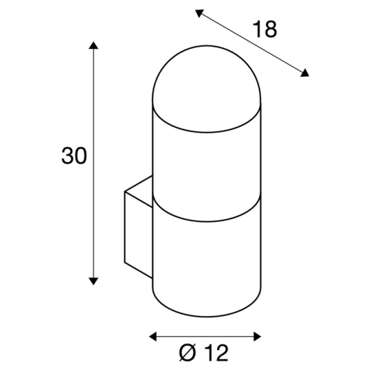 Dimensioned drawing