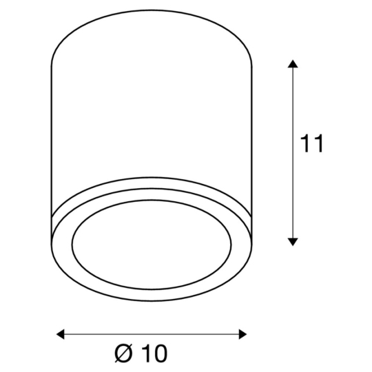 Dimensioned drawing