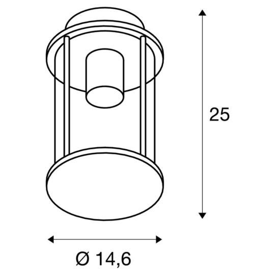 Dimensioned drawing