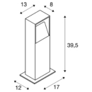 Dimensioned drawing