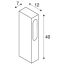 Dimensioned drawing