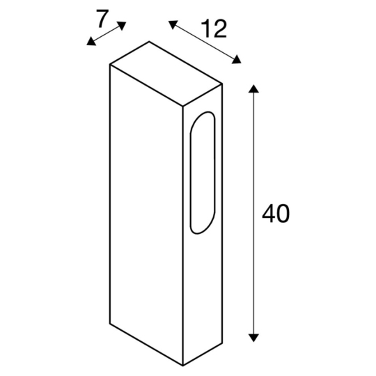 Dimensioned drawing