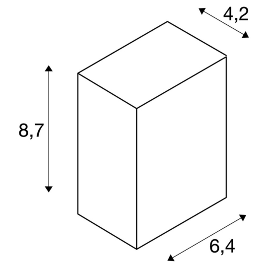 Dimensioned drawing