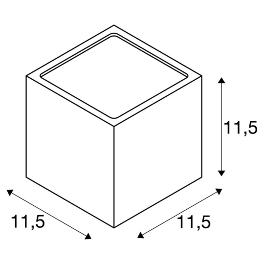 Dimensioned drawing