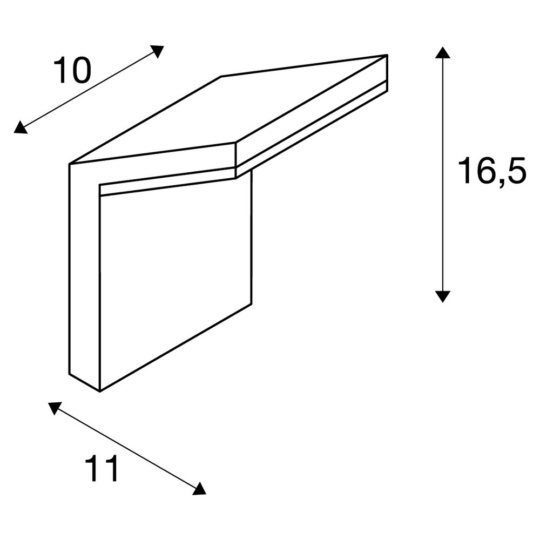 Dimensioned drawing