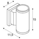 Dimensioned drawing