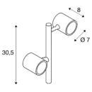 Dimensioned drawing