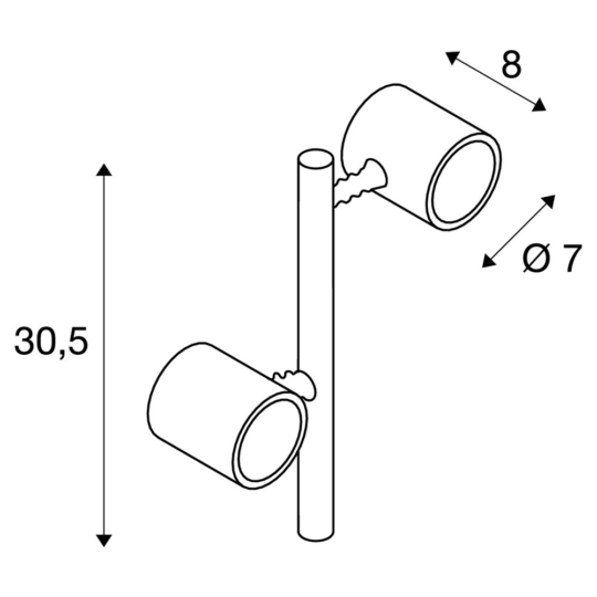 Dimensioned drawing