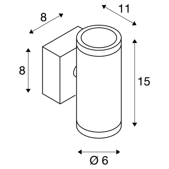 Dimensioned drawing