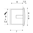 Dimensioned drawing