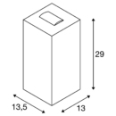 Dimensioned drawing