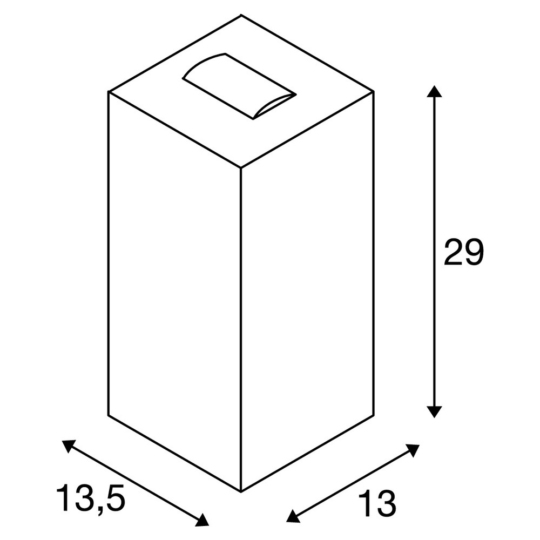 Dimensioned drawing