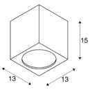 Dimensioned drawing