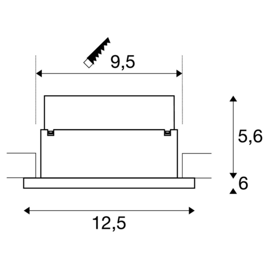 Dimensioned drawing