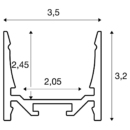 Dimensioned drawing