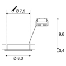 Dimensioned drawing