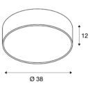 Dimensioned drawing