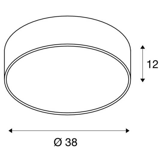 Dimensioned drawing