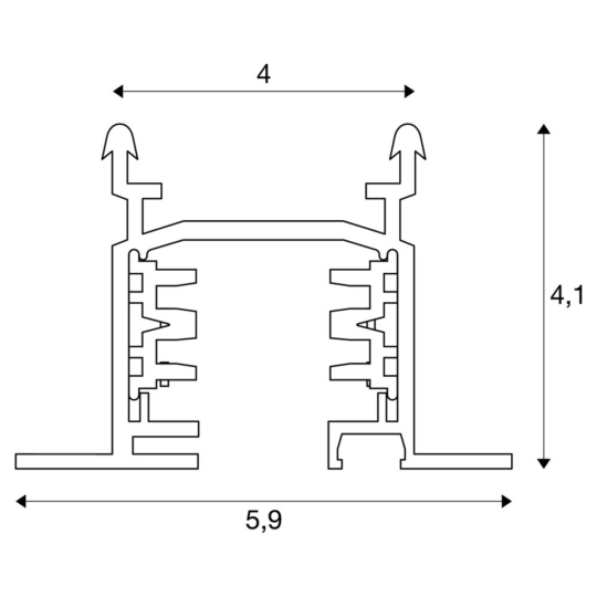 Dimensioned drawing